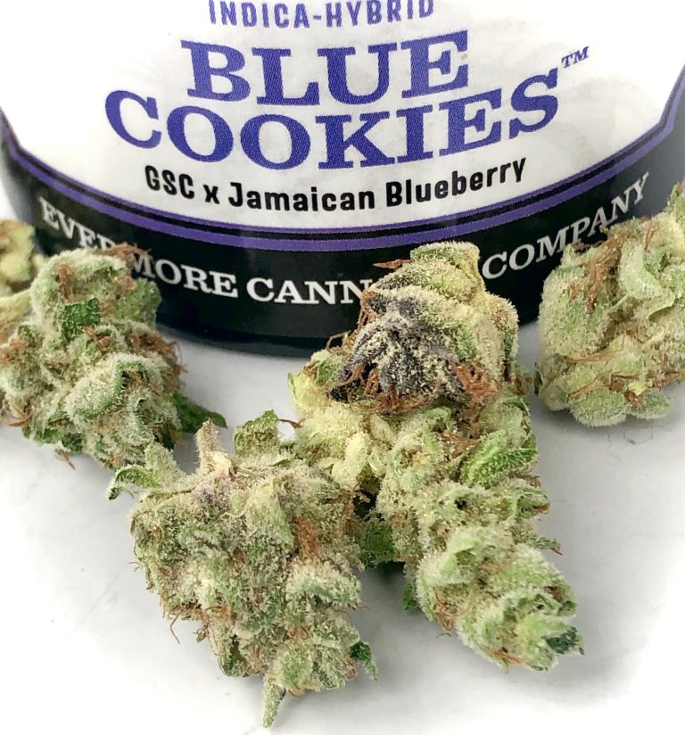 Evermore Cannabis Company strain Blue Cookies