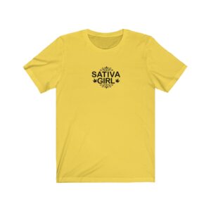 Sativa Girl Unisex Jersey Short Sleeve Tee