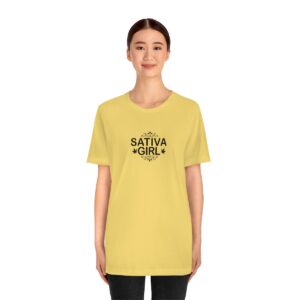 Sativa Girl…Unisex Jersey Short Sleeve Tee
