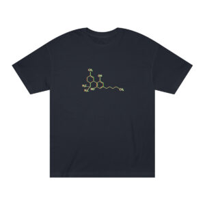 THC MOLECULE “Pure Chemistry” Graphic Only Unisex Classic Tee